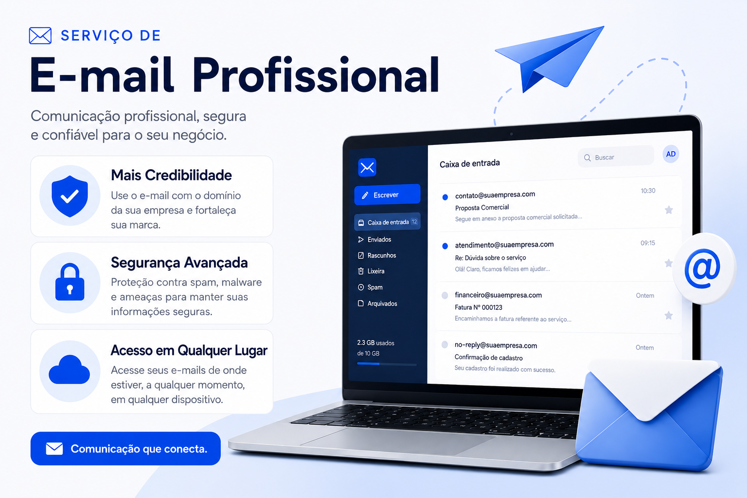 Infográfico E-mail Profissional